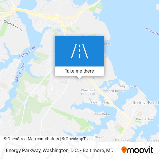 Energy Parkway map