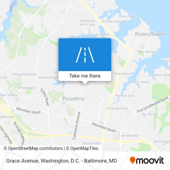 Grace Avenue map