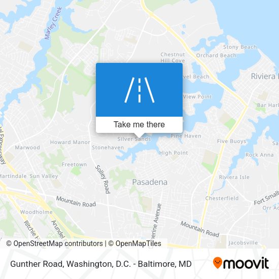 Gunther Road map