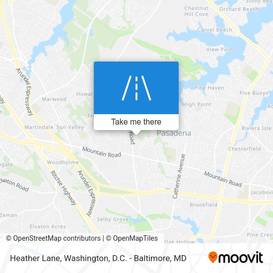 Heather Lane map