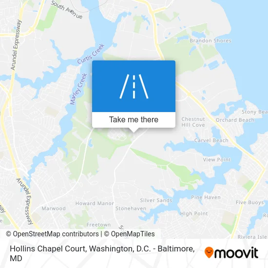 Hollins Chapel Court map