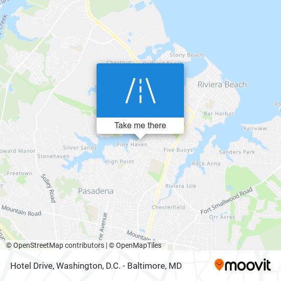 Hotel Drive map