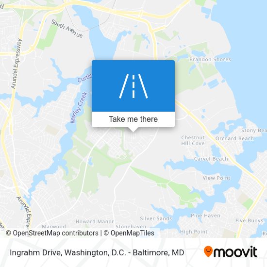 Ingrahm Drive map