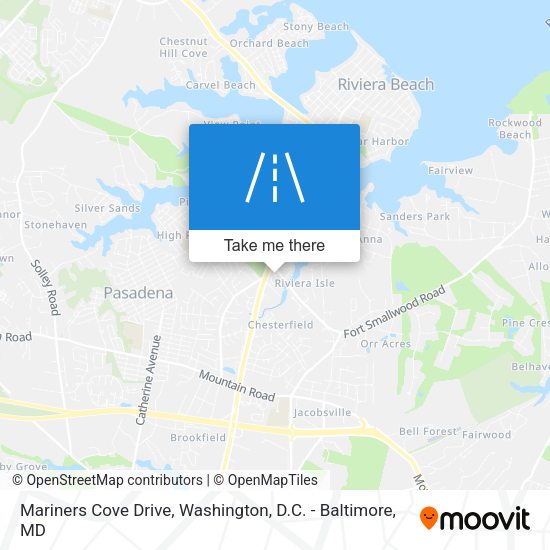 Mariners Cove Drive map