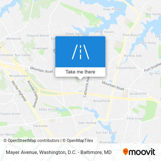 Mapa de Mayer Avenue