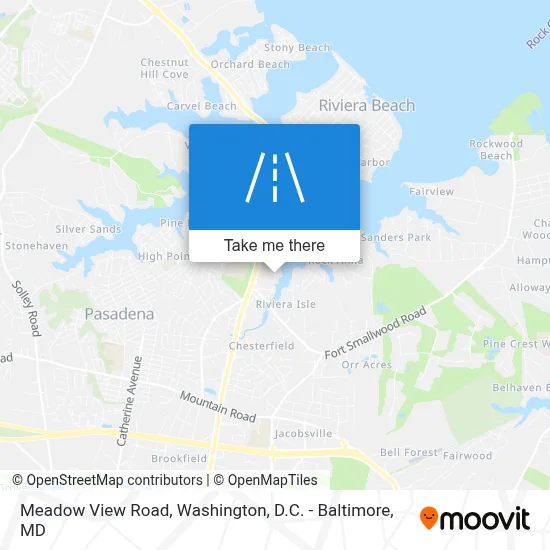 Meadow View Road map
