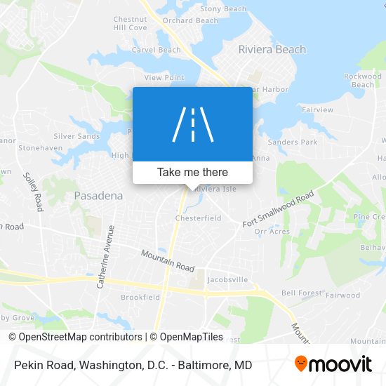 Pekin Road map