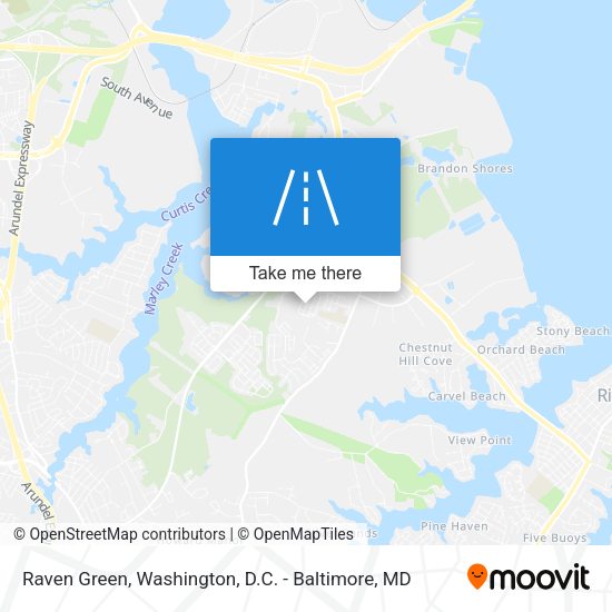 Raven Green map
