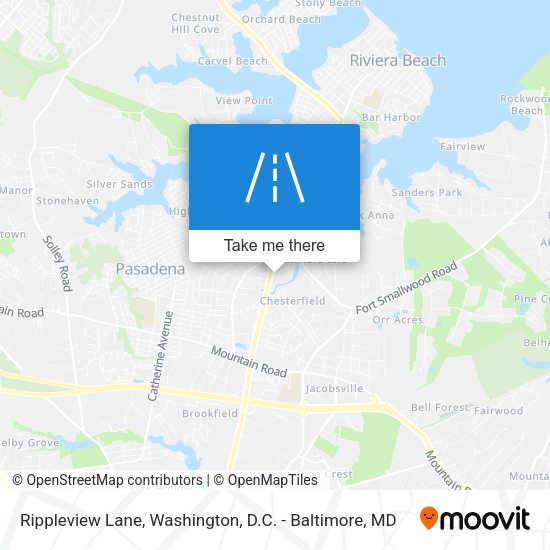 Rippleview Lane map