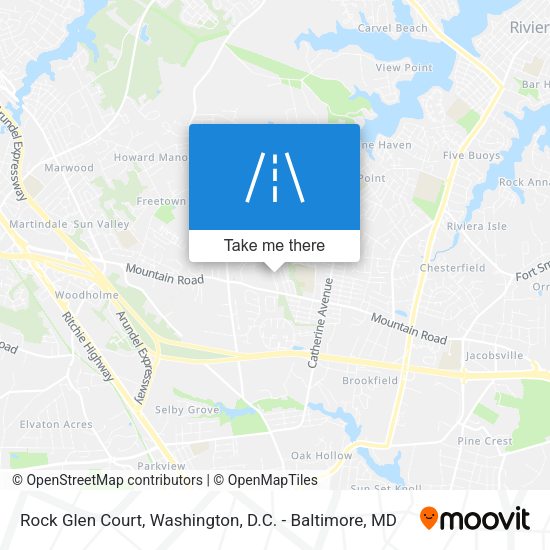Mapa de Rock Glen Court