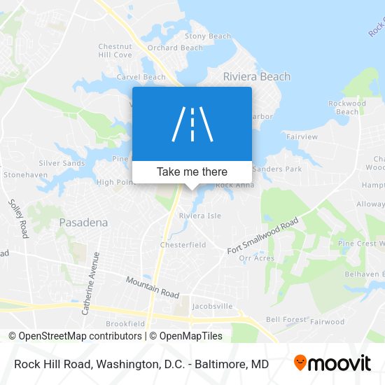 Rock Hill Road map