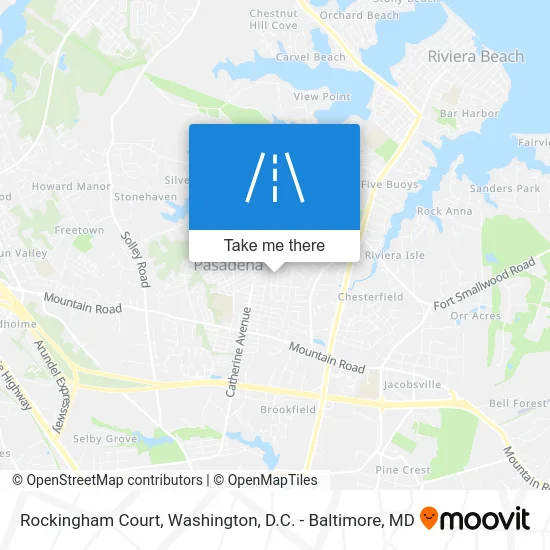 Rockingham Court map