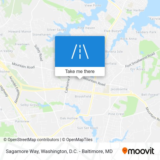 Mapa de Sagamore Way