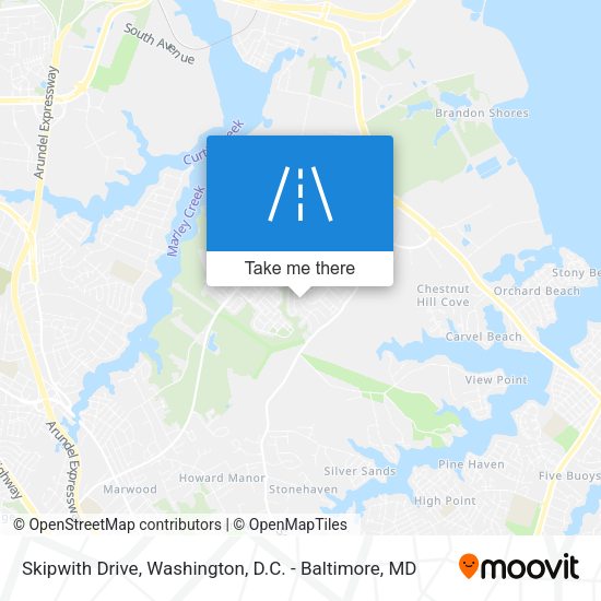 Skipwith Drive map