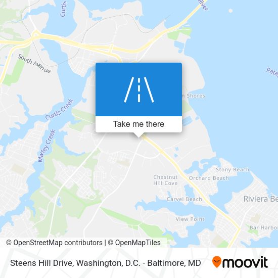 Mapa de Steens Hill Drive