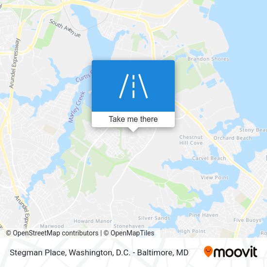 Stegman Place map
