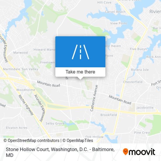 Stone Hollow Court map