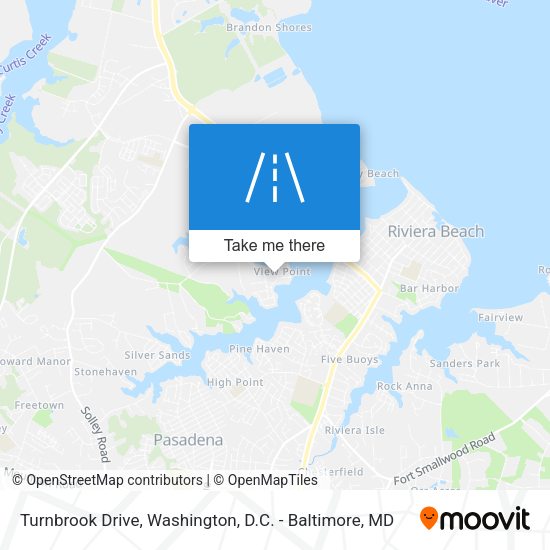 Turnbrook Drive map
