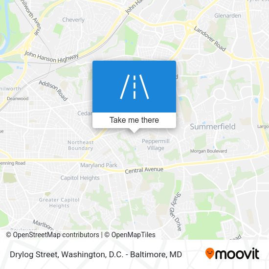 Drylog Street map