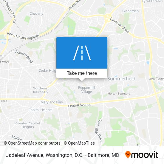 Mapa de Jadeleaf Avenue