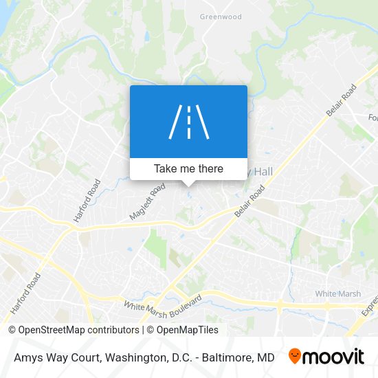 Amys Way Court map