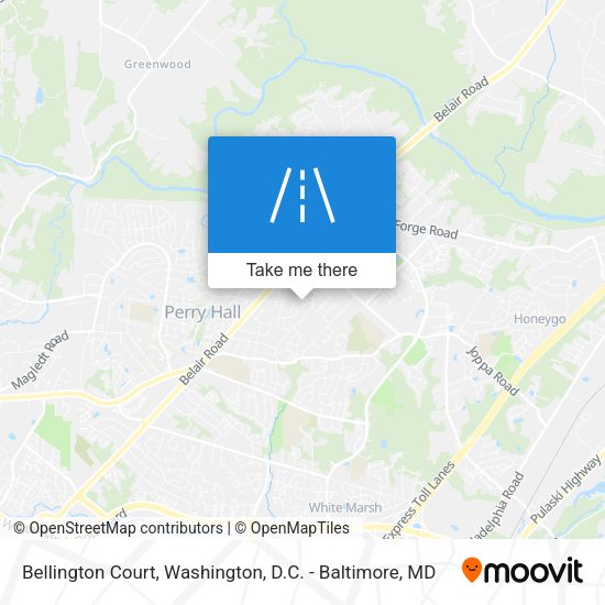 Bellington Court map