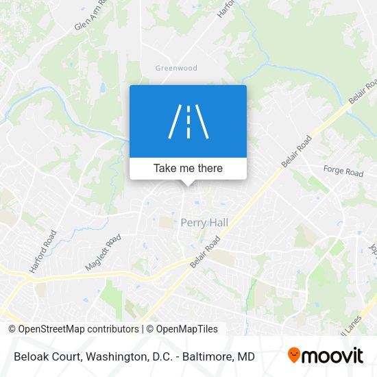 Beloak Court map
