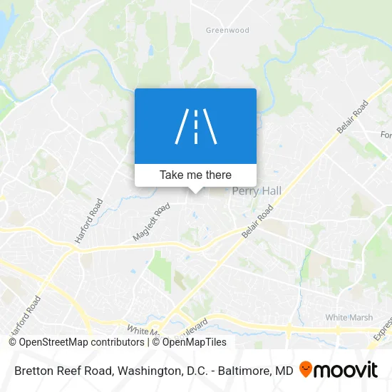Bretton Reef Road map