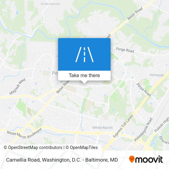 Mapa de Camellia Road