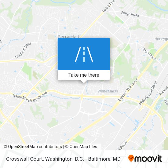 Mapa de Crosswall Court