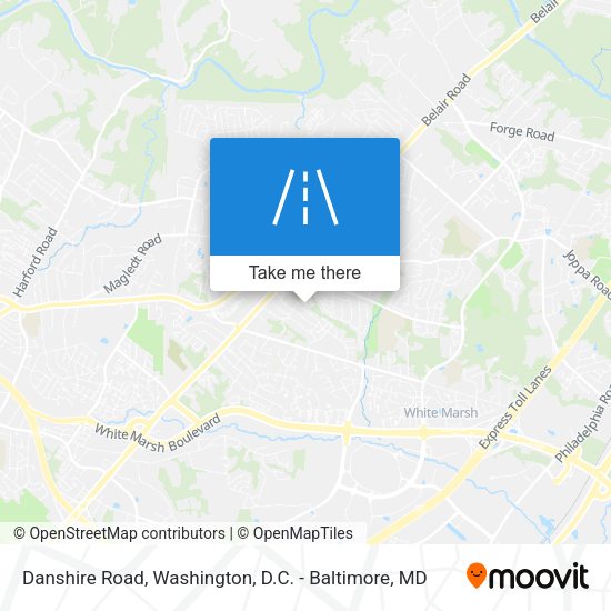 Mapa de Danshire Road