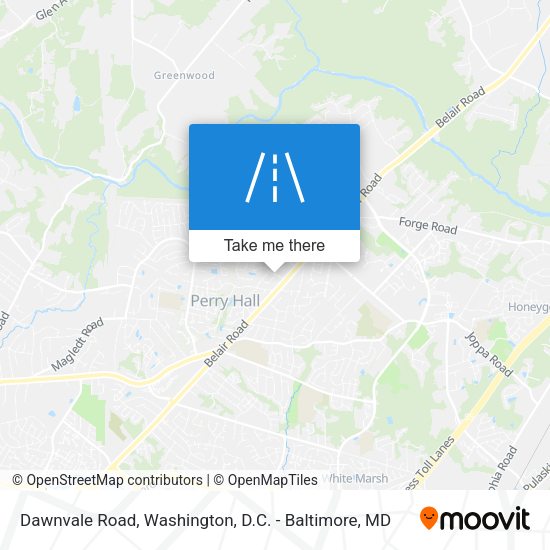 Dawnvale Road map