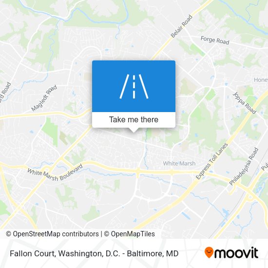 Fallon Court map