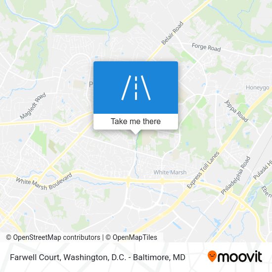 Farwell Court map