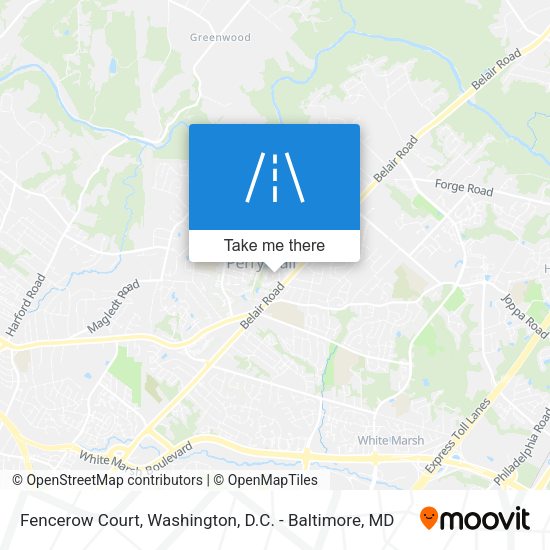 Mapa de Fencerow Court
