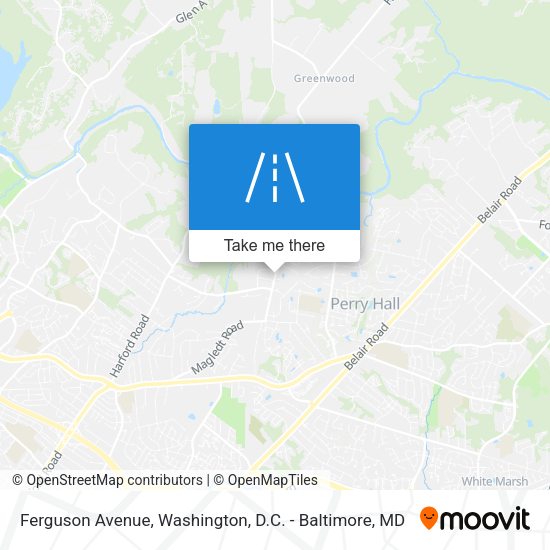 Ferguson Avenue map
