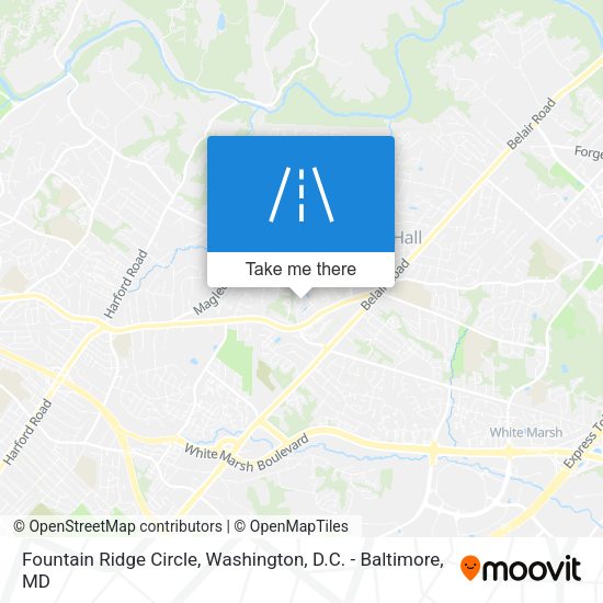 Fountain Ridge Circle map