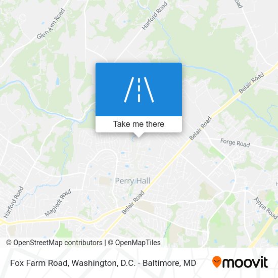 Mapa de Fox Farm Road