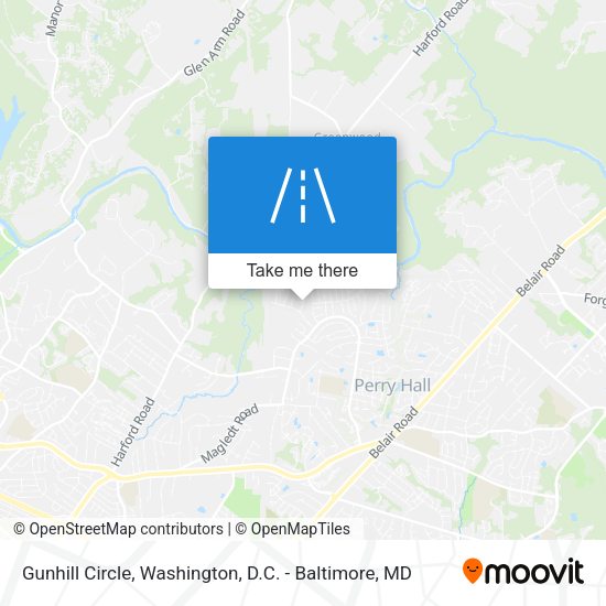 Mapa de Gunhill Circle