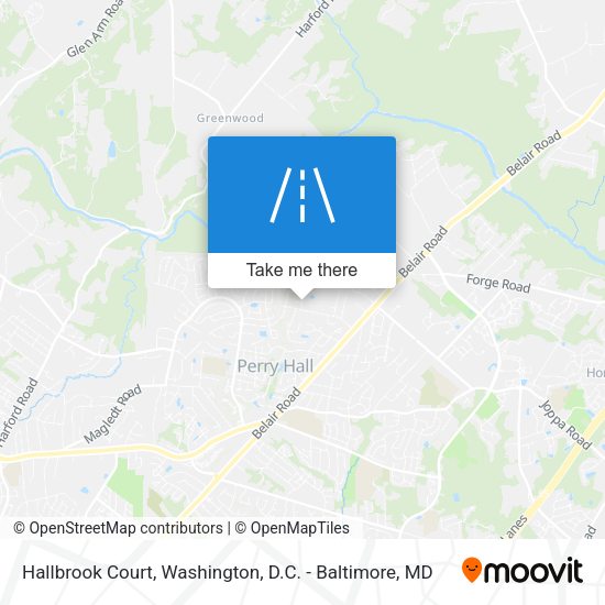 Hallbrook Court map