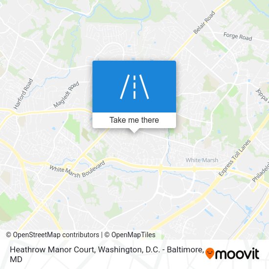Mapa de Heathrow Manor Court