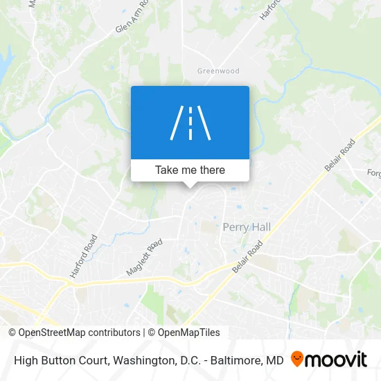 High Button Court map