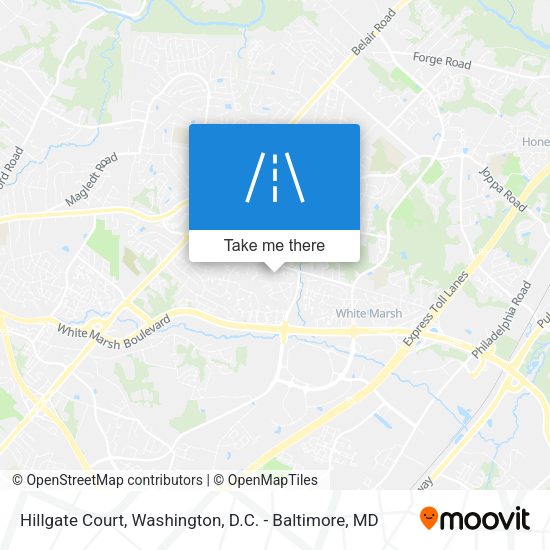 Hillgate Court map