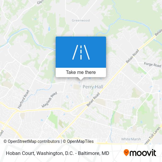 Mapa de Hoban Court