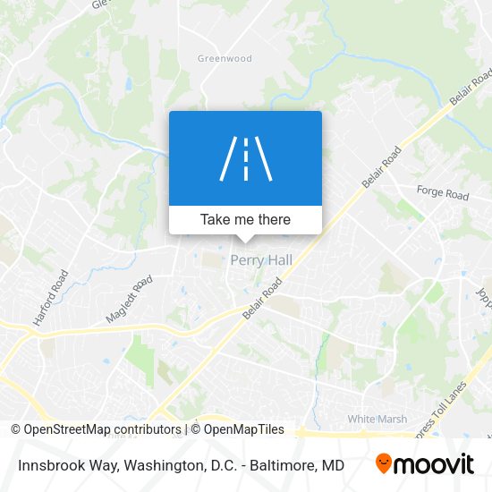 Mapa de Innsbrook Way