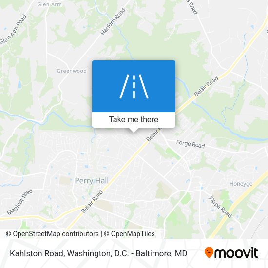 Kahlston Road map