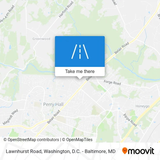 Lawnhurst Road map