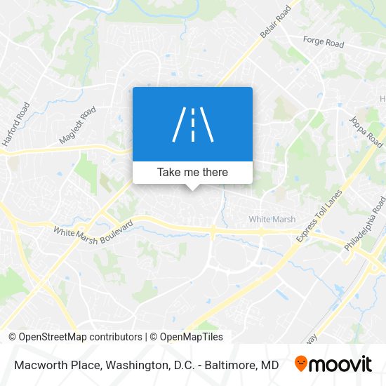 Macworth Place map