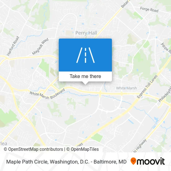 Maple Path Circle map