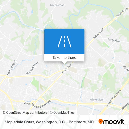 Mapledale Court map